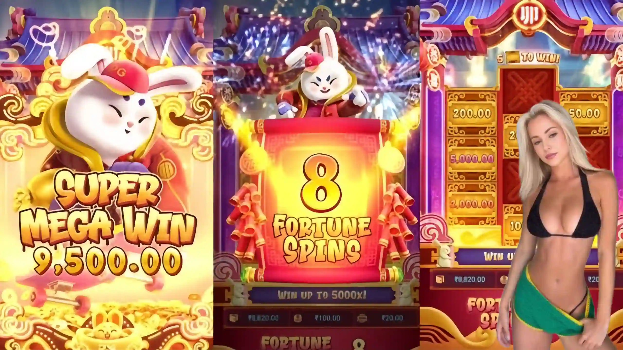Wild Expansivo Fortune Rabbit rap777 - Coelho Dourado que Expande